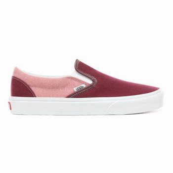 Damske Slip On Tenisky Vans Chambray Classic Kráľovská Modrá/Biele VA30RKXSG